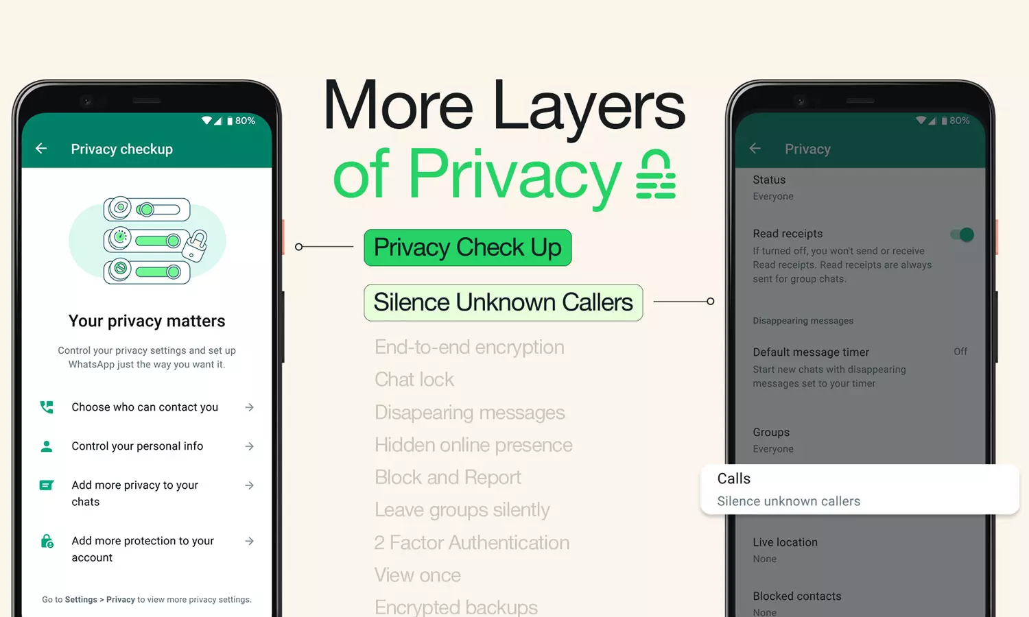 இனி அந்த கவலை இல்லை.. வாட்ஸ்அப்-இல் அறிமுகமான புதிய அம்சங்கள்! இனி அந்த கவலை இல்லை.. வாட்ஸ்அப்-இல் அறிமுகமான புதிய அம்சங்கள்!