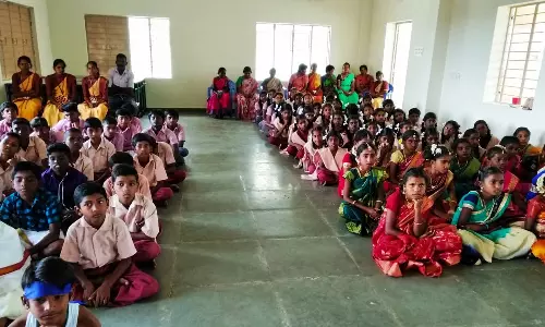 அரசு பள்ளியில் இலக்கிய மன்றங்கள் தொடக்கம்