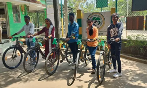 குரும்பபட்டி உயிரியல் பூங்காவை சுற்றிபார்க்க இ-சைக்கிள் வசதி