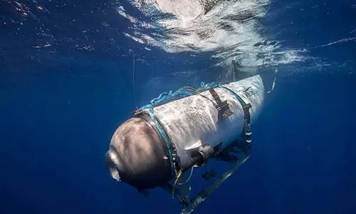 நீர்மூழ்கி கப்பல் மாயமான இடத்தில் இருந்து சமிக்ஞை: தேடுதல் பணி தீவிரம்