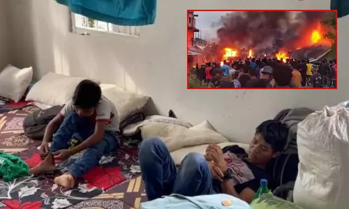 வன்முறை நீடிப்பு: 1500 குழந்தைகளை மிசோரம் பள்ளிகளில் சேர்த்த மணிப்பூர் மக்கள்