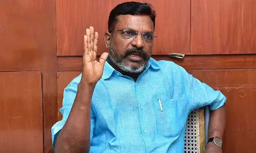 நடிகர்கள் அரசியலுக்கு வரும் சாபக்கேடு தமிழ்நாட்டில் மட்டும் தான் இருக்கிறது- திருமாவளவன் சாடல்