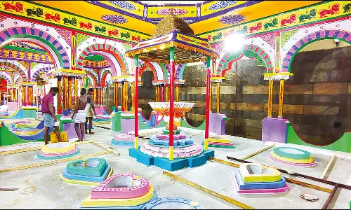 ஜலகண்டேஸ்வரர் கோவிலில் புதிதாக ரூ.5 கோடியில் தங்கத்தேர்: கும்பாபிஷேகத்தன்று பிரதிஷ்டை