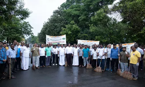 என்.எல்.சி  சார்பில் வெகுஜன தூய்மை இயக்கம்