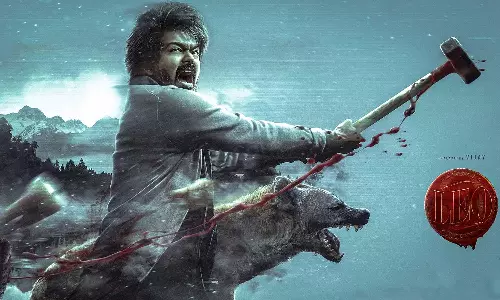 இரண்டாவது போஸ்டர்: லியோ பாடல் வெளியாகும் நேரத்தை அறிவித்த லோகேஷ்