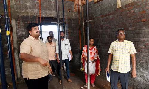 கிருஷ்ணராயபுரம் அருகே வளர்ச்சி திட்ட பணிகள் ஆய்வு