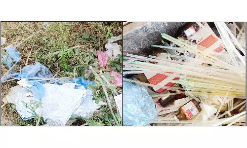 சாலையோரம் கொட்டப்படும் மருத்துவ கழிவுகளால் சுகாதார சீர்கேடு