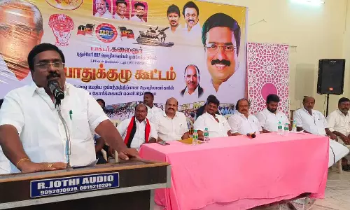 தொழிலாளர்களின் பாதுகாப்பிற்கு தி.மு.க. என்றும் அரணாக நிற்கும்