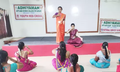 ஊத்தங்கரை அதியமான் மகளிர் கல்லூரியில்  சர்வதேச யோகா தினம்