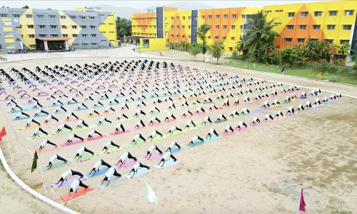 கிருஷ்ணகிரி நாளந்தா சி.பி.எஸ்.இ. பள்ளியில் சர்வதேச யோகா தின நிகழ்ச்சி
