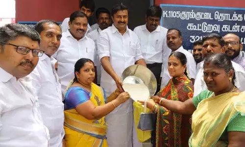 கணக்கம்பாளையம் ஊராட்சியில் நியாய விலை கடை திறப்பு