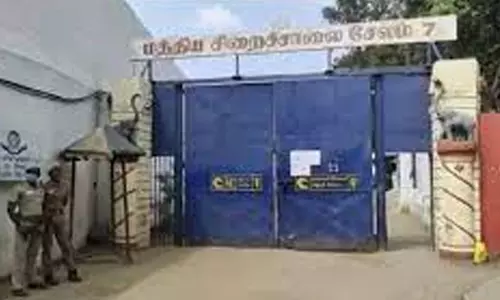 சேலம் மத்திய சிறையில்  3 செல்போன் சார்ஜர்கள் பறிமுதல்