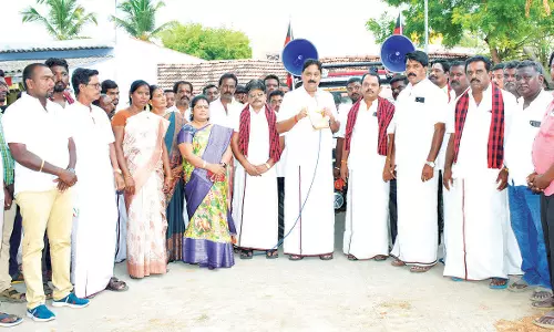 தி.மு.க. அரசின் சாதனை விளக்க தெருமுனை பிரசார கூட்டம்