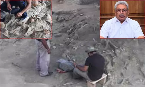 மனித புதைகுழிகள் தொடர்பான ஆவணங்களை அழித்துவிட்டார்.. கோத்தபய ராஜபக்சே மீது குற்றச்சாட்டு