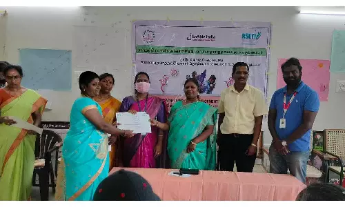 மாற்றுத்திறனாளிகளுக்கு தொழில் முனைவோர் பயிற்சி