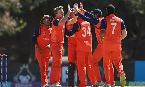 உலக கோப்பை தகுதிச்சுற்று: நேபால் அணியை 167 ரன்னில் சுருட்டியது நெதர்லாந்து