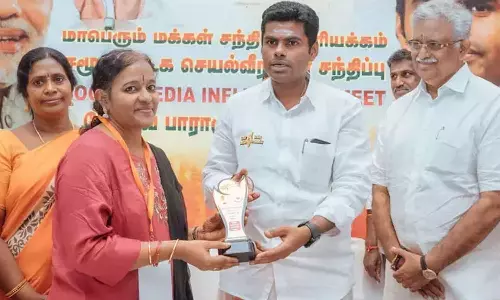 நடிகர் விஜய் குறித்து அவதூறு - கோவை பா.ஜ.க. பெண் பிரமுகர் மீண்டும் கைது