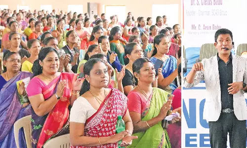 ஸ்காட் கல்வி குழும நிறுவன ஆசிரியர்களுக்கு ஊக்கப்படுத்துதல் விழிப்புணர்வு கருத்தரங்கு