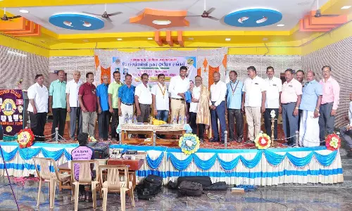 போச்சம்பள்ளியில்அரிமா சங்க தலைவர் பதவியேற்பு நிகழ்ச்சி