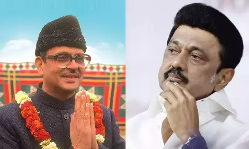 மாநில கல்லூரி வளாகத்தில் வி.பி.சிங்கிற்கு சிலை - முதல்வர் ஸ்டாலின் அறிவிப்பு