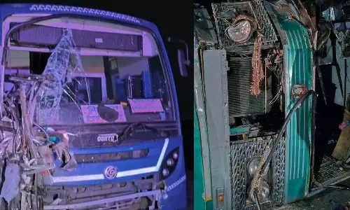 ஒடிசாவில் பேருந்துகள் நேருக்குநேர் மோதியதில் 10 பேர் பலி