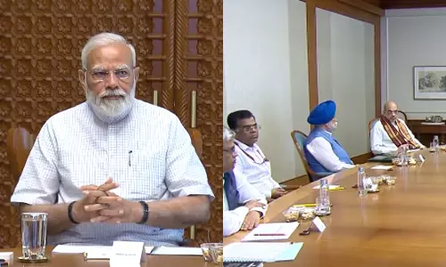 மணிப்பூர் நிலவரம் குறித்து மத்திய மந்திரிகளுடன் பிரதமர் மோடி ஆலோசனை