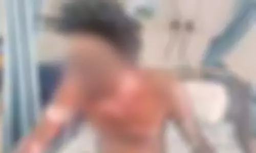 கணவர் மீது கொதிக்கும் நீரை ஊற்றிய மனைவி