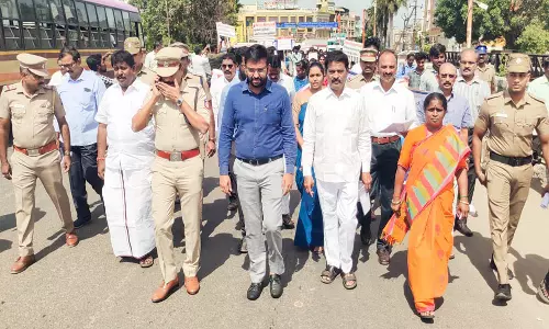 கடலூரில்  போதை பொருள் ஒழிப்பு விழிப்புணர்வு பேரணி:கலெக்டர், எம்.எல்.ஏ.,மேயர் பங்கேற்பு