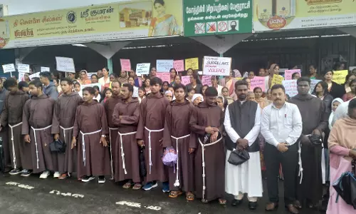 கோத்தகிரியில் உலக அமைதிக்கான பேரணி