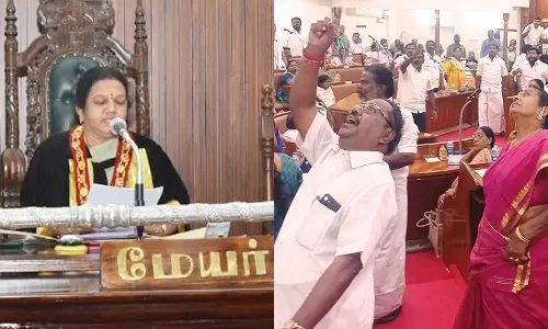 மதுரை மாநகராட்சி கூட்டத்தில் அ.தி.மு.க.-தி.மு.க. கவுன்சிலர்கள் ரகளை
