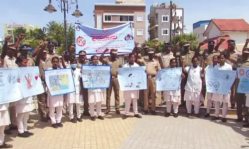 போதை பொருள் தடுப்பு விழிப்புணர்வு பேரணி