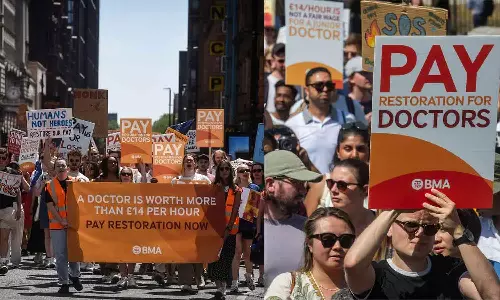 இளநிலை மருத்துவர்கள் வேலைநிறுத்த அறிவிப்பு: பிரிட்டனில் மருத்துவ சேவைகள் முடங்கும் அபாயம்