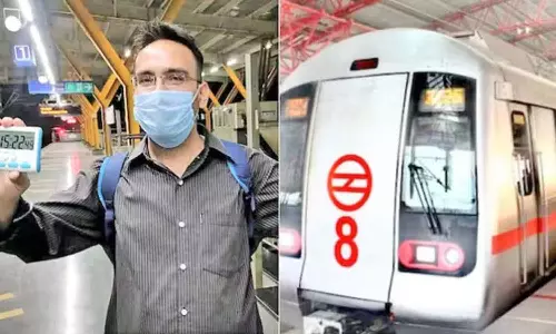 16 மணி நேரத்திற்குள் 286 மெட்ரோ ரெயில் நிலையங்களை கடந்து கின்னஸ் சாதனை படைத்த வாலிபர்