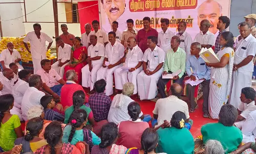 கவரை ஊராட்சியில் சிறப்பு கிராம சபை கூட்டம்: அமைச்சர் செஞ்சி மஸ்தான் பங்கேற்பு