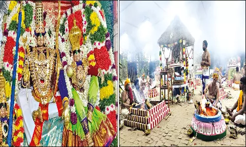 தாடிக்கொம்பு சவுந்தரராஜ பெருமாள் கோவில் கும்பாபிஷேகம் நாளை நடக்கிறது