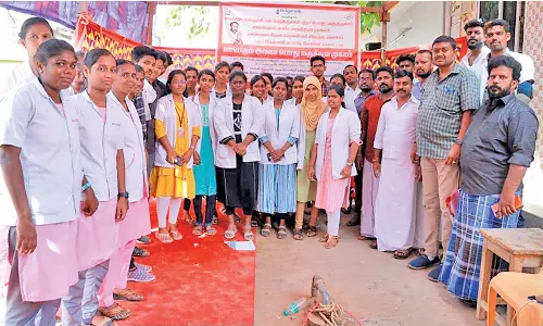 வள்ளியூரில் இலவச மருத்துவ முகாம்