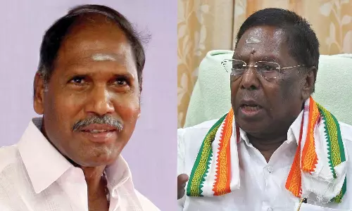 என்னால் எதுவுமே செய்ய முடியவில்லை என்று ரங்கசாமி கபட நாடகம் ஆடுகிறார்- நாராயணசாமி ஆவேசம்