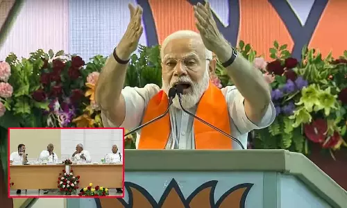 ரூ.20 லட்சம் கோடி ஊழல் உத்தரவாதம்: எதிர்க்கட்சிகள் ஒற்றுமை குறித்து பிரதமர் மோடி கிண்டல்