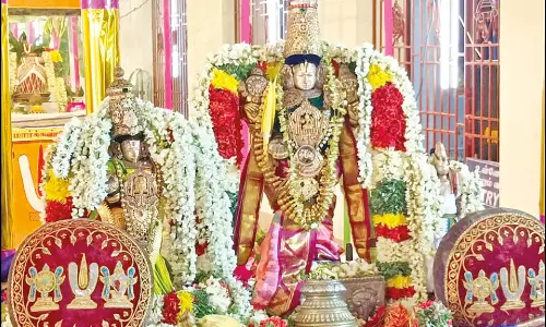 ஒப்பிலியப்பன் கோவிலில் குடமுழுக்கு 14 ஆண்டுகளுக்குப்பிறகு நாளை நடக்கிறது