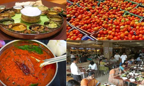 விலை உயர்வு தொடர்ந்து நீடிப்பு- தக்காளி சட்னியை நிறுத்திய ஓட்டல்கள்