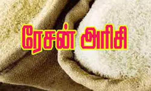வீட்டில் பதுக்கி வைத்த 2 டன் ரேஷன் அரிசி பறிமுதல்