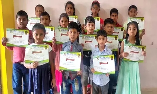 செங்கோட்டை ட்ரஷர் ஐலண்ட் பள்ளியில் பரிசளிப்பு விழா