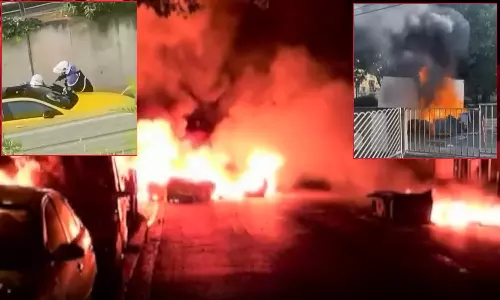 காரில் சென்ற இளைஞனை சுட்டுக் கொன்ற போலீஸ்.. மக்கள் கொந்தளிப்பு: பிரான்சில் வெடித்த போராட்டம்