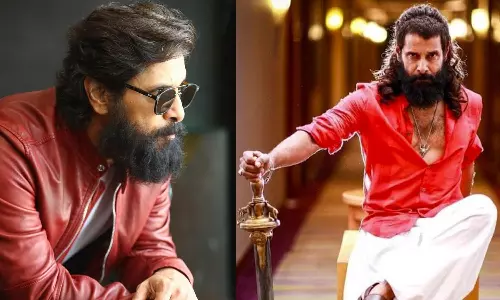 ஆளே அடையாளம் தெரியாமல் மாறிய விக்ரம்.. ட்ரெண்டாகும் வீடியோ