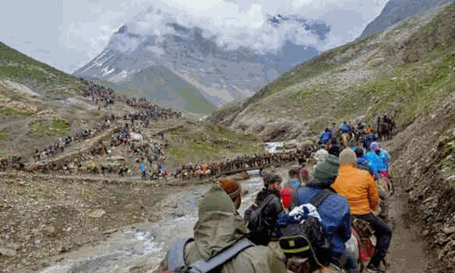 3 லட்சத்துக்கும் அதிகமான பக்தர்கள் முன்பதிவு செய்துள்ளனர் - அமர்நாத் கோவில் வாரியம்