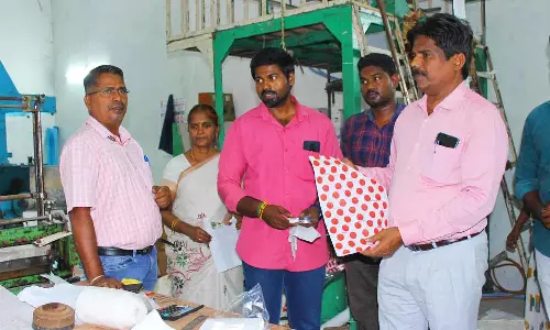 பிளாஸ்டிக் தொழிற்சாலையில் மாசு கட்டுபாட்டு வாரிய செயலர் திடீர் ஆய்வு