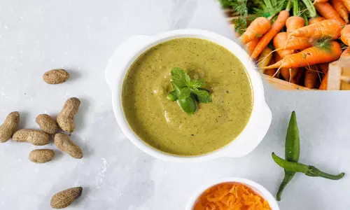 இட்லிக்கு சத்தான கேரட் வேர்க்கடலை சட்னி