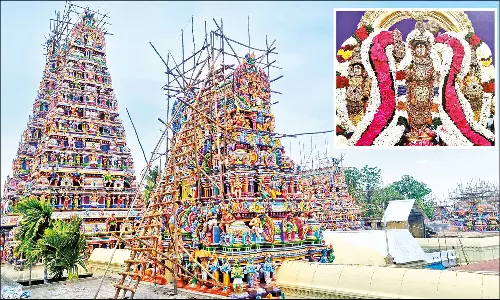 சிக்கல் சிங்காரவேலவர் கோவில் குடமுழுக்கு 5-ந்தேதி நடக்கிறது