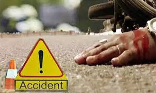 பைக் விபத்தில் வியாபாரி பலி