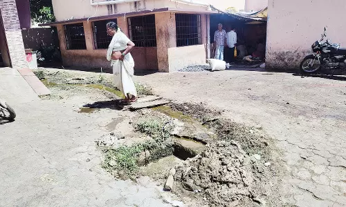 தருமபுரியில் சுகாதார சீர்கேட்டை ஏற்படுத்தும் ஆடு அறுக்கும் தொட்டி